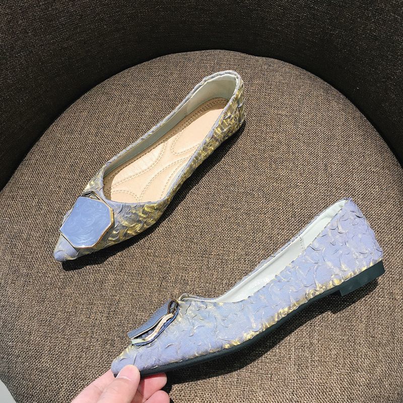 Women's Shoes Flat Pointed Toe - Korean Daily Lifestyle 评论和价格